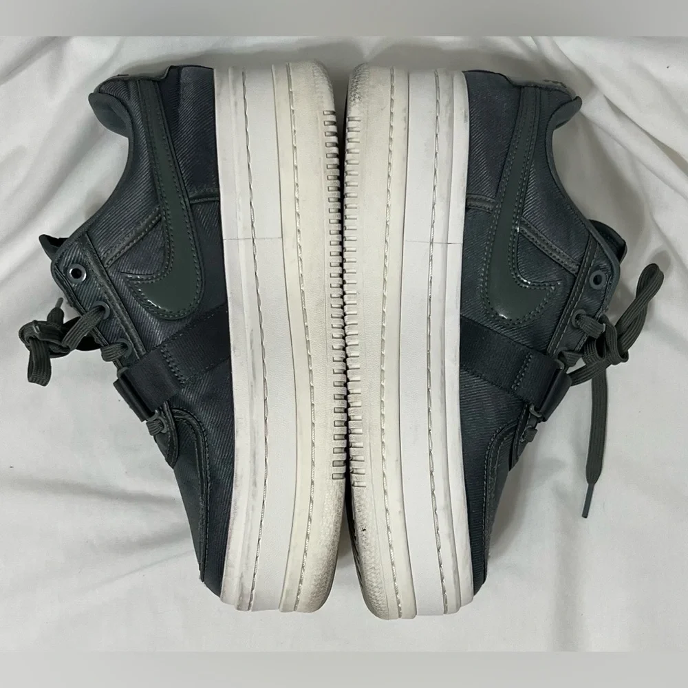 Nike Vandal Y2K Double Stack Platform Sneakers Mineral Spruce chunky